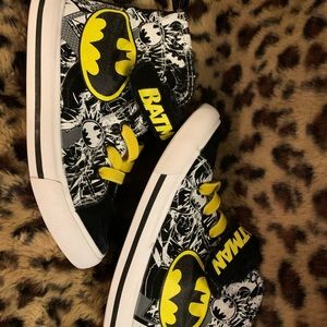 Batman toddler high tops